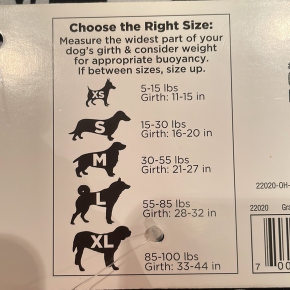 Splash Life Jacket for dogs 🐶 30-55 lbs/ Girth:21-27 Inches 🐶 SIZE MEDIUM 🐶 - Picture 3 of 9